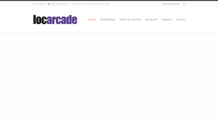 Desktop Screenshot of location-bornes-arcade.fr