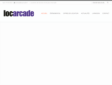 Tablet Screenshot of location-bornes-arcade.fr